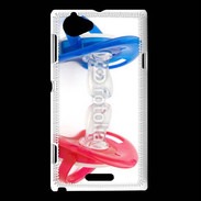 Coque Sony Xperia L Tétines