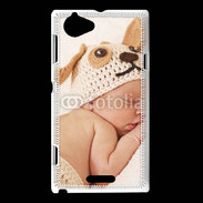 Coque Sony Xperia L Bébé à la sieste 