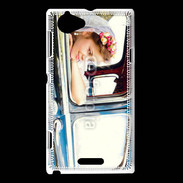 Coque Sony Xperia L Mariée 1