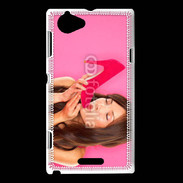 Coque Sony Xperia L Femme asie glamour 2