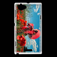 Coque Sony Xperia L femme asie glamour 3