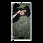 Coque Sony Xperia L Etudiante asiatique