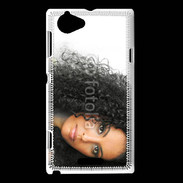 Coque Sony Xperia L Femme métisse 1
