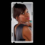 Coque Sony Xperia L Femme africaine glamour et sexy 2