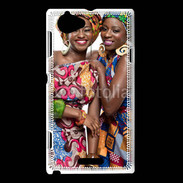Coque Sony Xperia L Femme Afrique 2