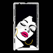 Coque Sony Xperia L Femme Afrique 3