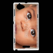 Coque Sony Xperia L Bébé métisse