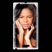 Coque Sony Xperia L Femme métisse 2