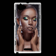 Coque Sony Xperia L Femme africaine glamour et sexy 4