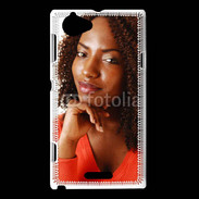 Coque Sony Xperia L Femme afro glamour 2