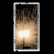 Coque Sony Xperia L Feu d'artifice 7