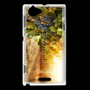 Coque Sony Xperia L Pied de vigne en automne