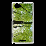 Coque Sony Xperia L forêt