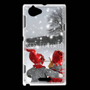 Coque Sony Xperia L hiver 5