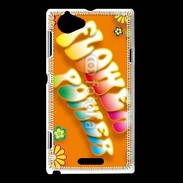 Coque Sony Xperia L Flower power 4