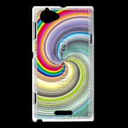 Coque Sony Xperia L Vortex hippie