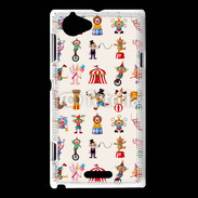 Coque Sony Xperia L Fond de cirque