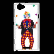 Coque Sony Xperia L Clown jongleur