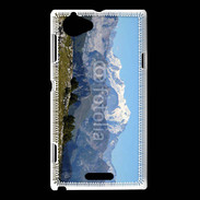 Coque Sony Xperia L Massif du Mont blanc