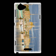 Coque Sony Xperia L Port de Saint Malo