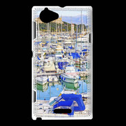 Coque Sony Xperia L Port d'Antibes