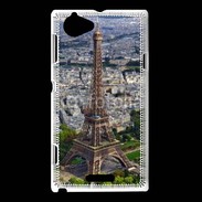 Coque Sony Xperia L Tour Eiffel vue aérienne 1