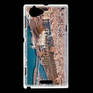 Coque Sony Xperia L Port de Barcelone