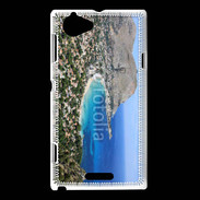 Coque Sony Xperia L Baie de Mondello- Sicilze Italie