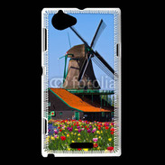 Coque Sony Xperia L Moulins en Hollande 2