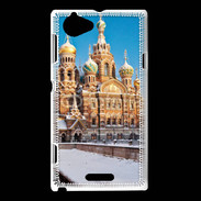 Coque Sony Xperia L Eglise de Saint Petersburg en Russie