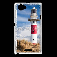 Coque Sony Xperia L Phare de Niewport en Belgique