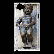 Coque Sony Xperia L Manneken Pis de Bruxelles