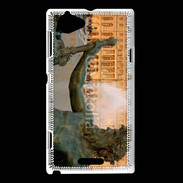 Coque Sony Xperia L Statue d'ange et de Neptune au château de Versailles