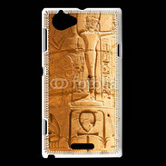 Coque Sony Xperia L Hiéroglyphe sur colonne