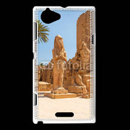 Coque Sony Xperia L Statue de Ramesses II