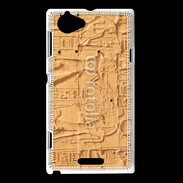 Coque Sony Xperia L Hiéroglyphe époque des pharaons