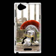 Coque Sony Xperia L Casque de soldat romain