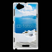 Coque Sony Xperia L Paysage grec