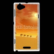 Coque Sony Xperia L Passion du désert