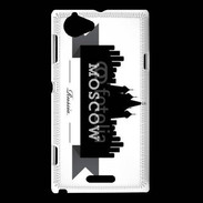 Coque Sony Xperia L Bienvenue à Moscou 2