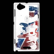 Coque Sony Xperia L Drapeau Londres Handisport