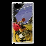 Coque Sony Xperia L Handisport Tennis de table
