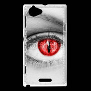 Coque Sony Xperia L Œil de vampire