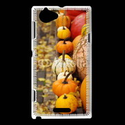 Coque Sony Xperia L Citrouilles