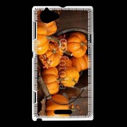 Coque Sony Xperia L Citrouilles 2