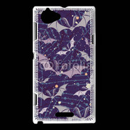 Coque Sony Xperia L Fond Halloween 11