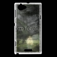 Coque Sony Xperia L Forêt frisson 8