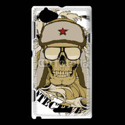 Coque Sony Xperia L Tête de Mort Protective