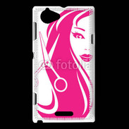 Coque Sony Xperia L Coiffeur