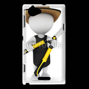 Coque Sony Xperia L Jardinier